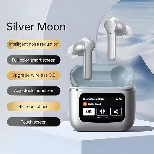 Earbuds Pro With LED Touch Control Display