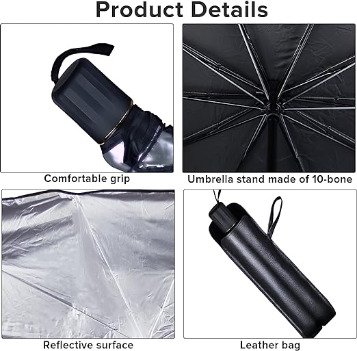 Car Windshield Sunshade Heat Block Umbrella