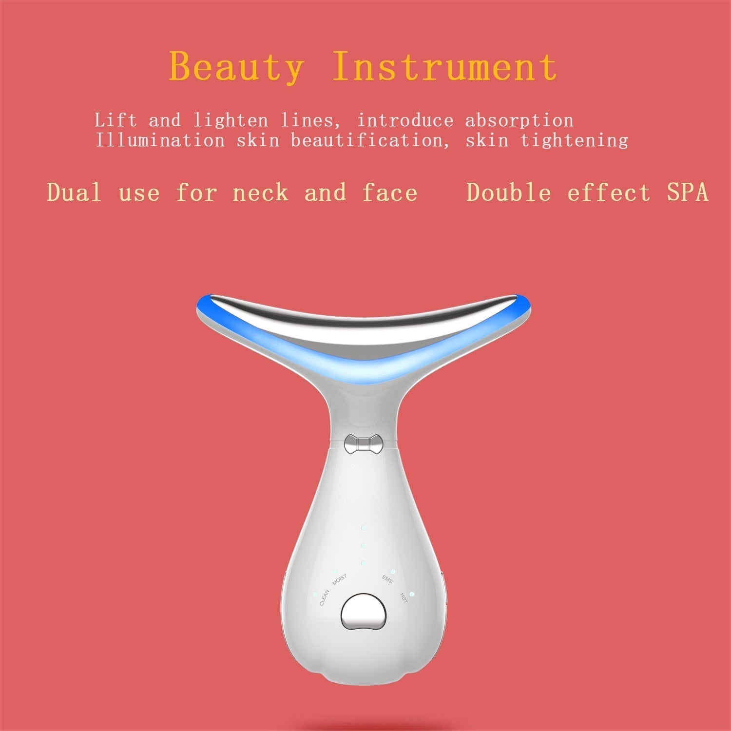 Color Light Neck Beauty Neck Massage Beauty Instrument